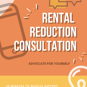 Rent Reduction Email Consultation